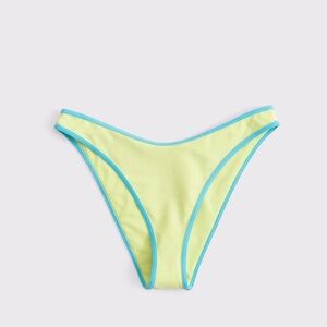 Abercrombie High Leg Cheeky Bikini Bottom
